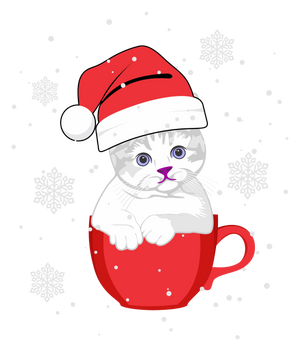 christmas cat