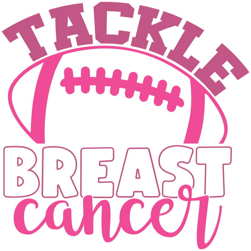Tackle Breast Cancer Football T-shirt