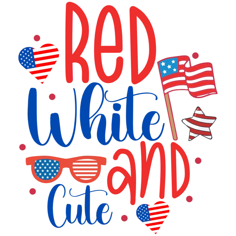 Red, White and Cute