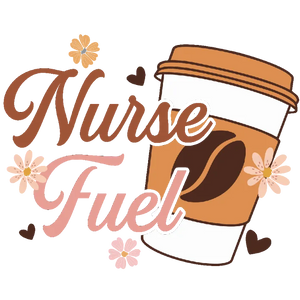 Nurse Fuel Coffee Cup Graphic