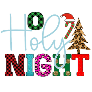 Holly Jolly Night T-Shirt Design