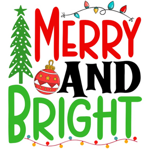 Merry and Bright Holiday T-Shirt