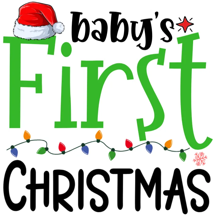 Baby's First Christmas Lights