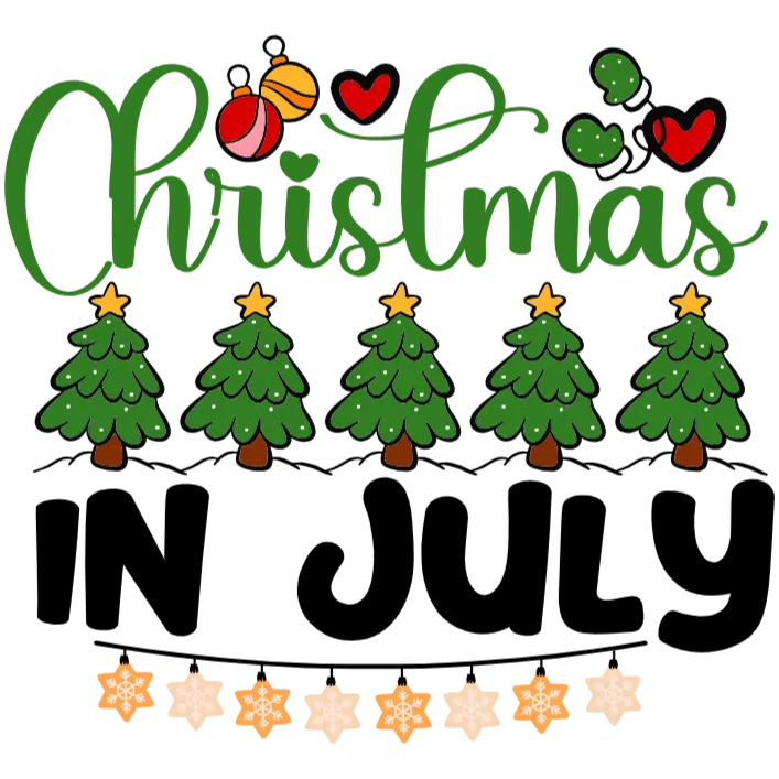 Christmas in July Celebration T-shirt