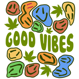 Good Vibes Weed T Shirt