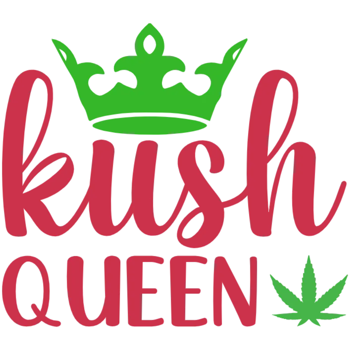 Kush Queen Crown Graphic Transfer