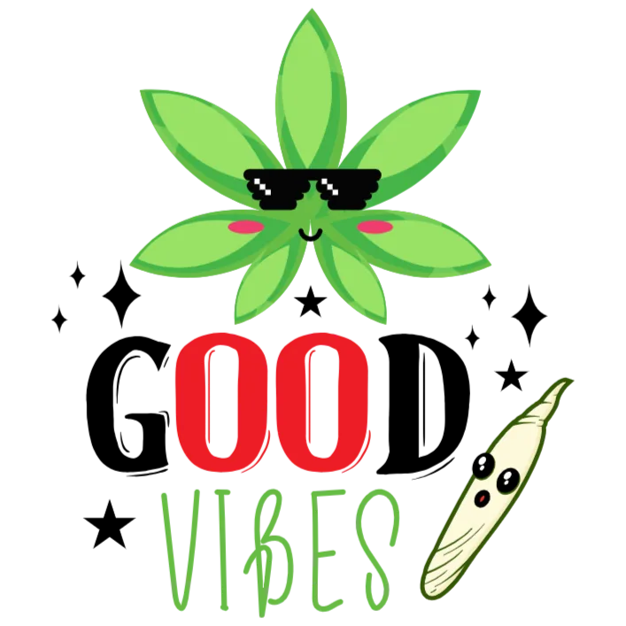 Good Vibes Weed T-Shirt
