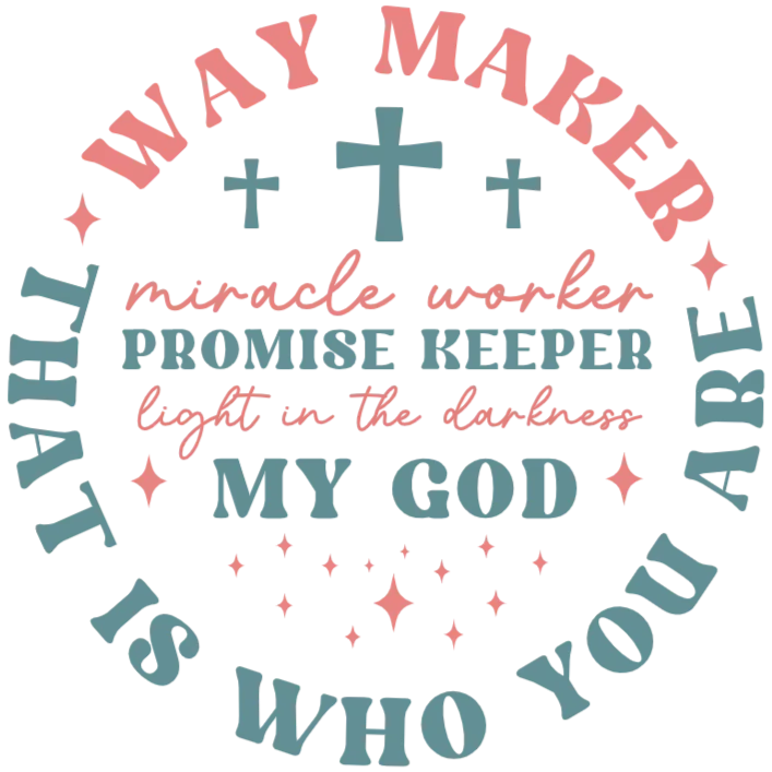 This design is titled 'Waymaker'