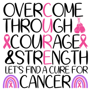Overcoming Through Courage and Strength: A Breast Cancer Awareness Statement
