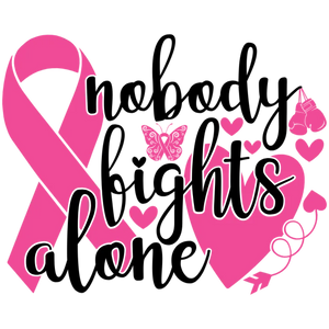 Nobody Fights Alone Support Ribbon