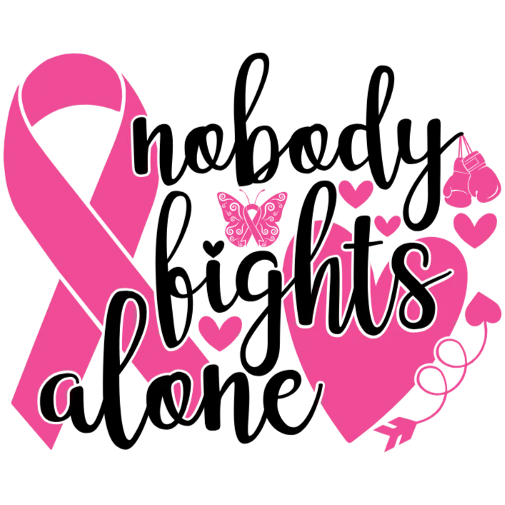Nobody Fights Alone Support Ribbon