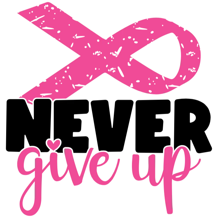Never Give Up Hope Breast Cancer Awareness T-Shirt