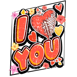 I Love You Heart Skeleton Key Valentines Day Gift for Her