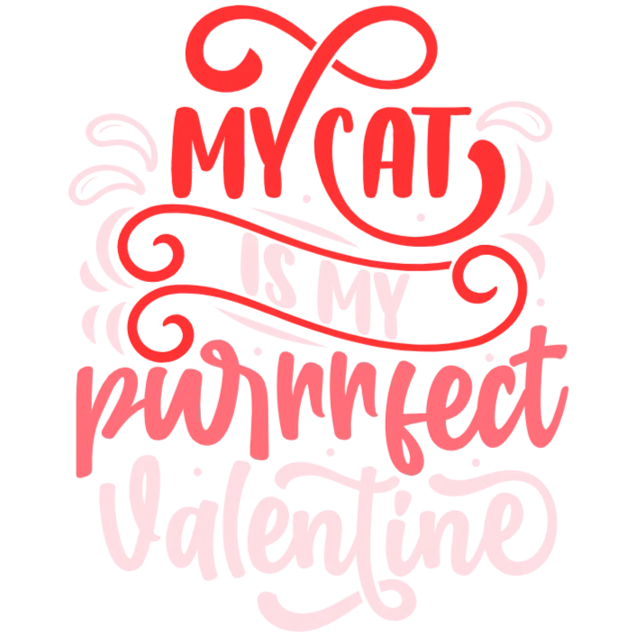 My Cat is My Purrrfect Valentine