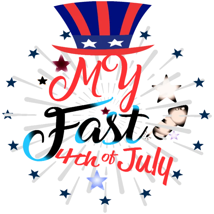 My Fast 4th of July Top Hat