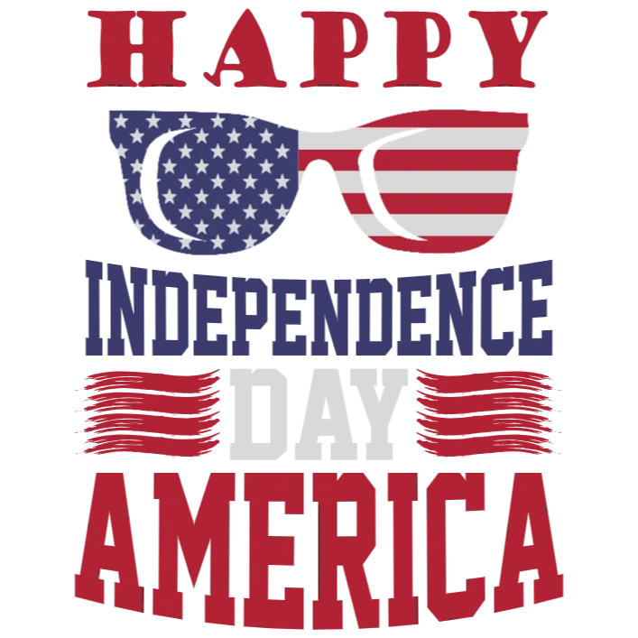 Happy Independence Day America Sunglasses