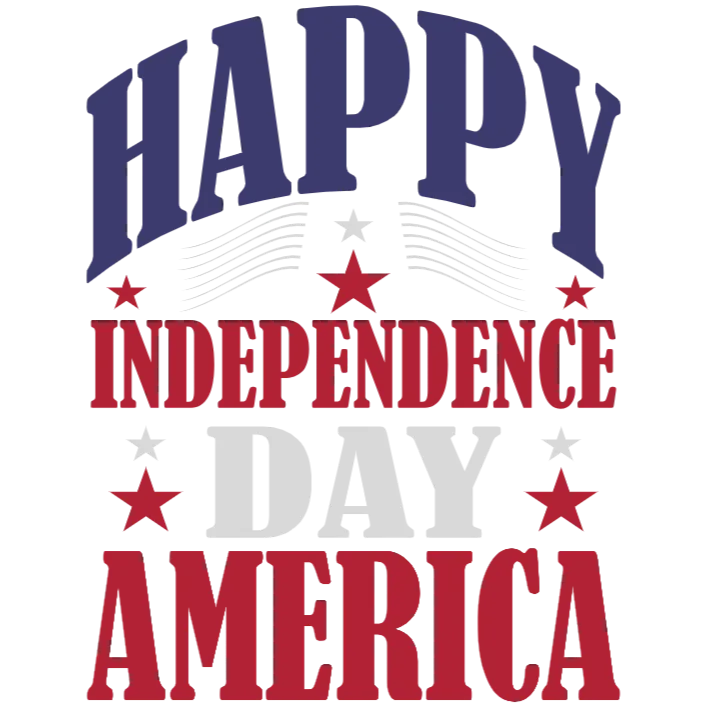 Happy Independence Day America Graphic