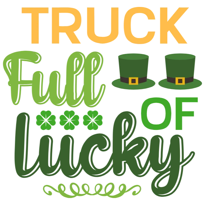 Truck Full of Lucky Green Beads