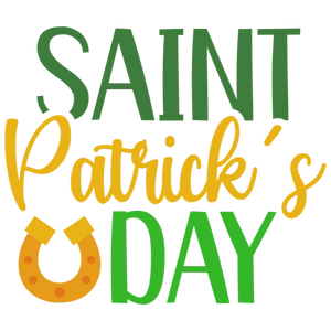 Saint Patrick's Day Lucky Horseshoe