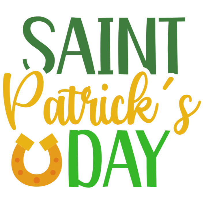 Saint Patrick's Day Lucky Horseshoe