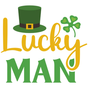 Lucky Man Lucky Charm Graphic