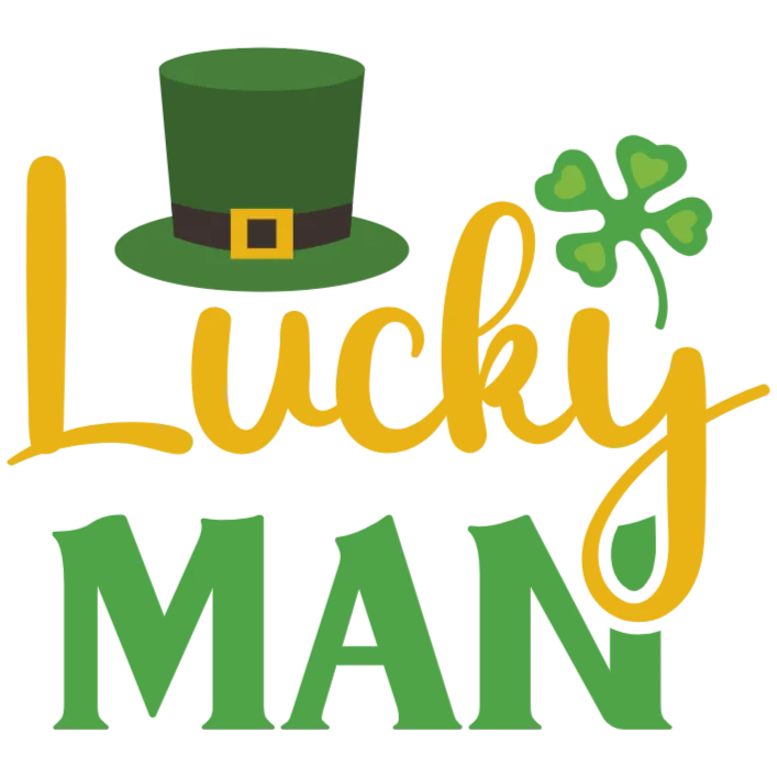 Lucky Man Lucky Charm Graphic
