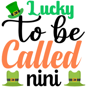 Lucky to be Called Nini St Patrick's Day T-Shirt
