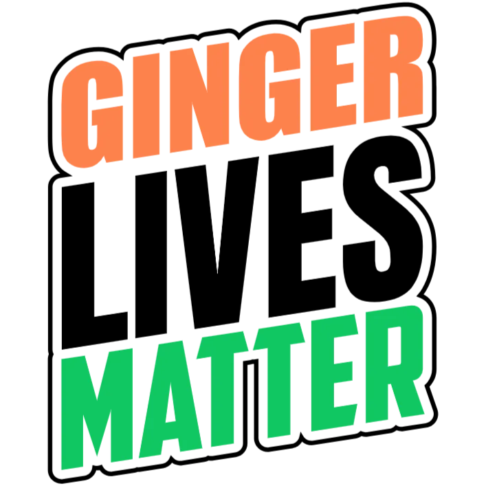 Ginger Lives Matter Sticker