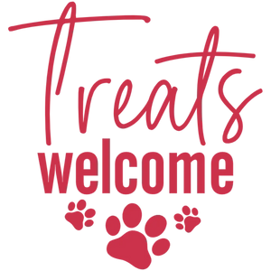 Treats Welcome Dog Lover Design