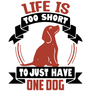 Life is too short to just have one dog