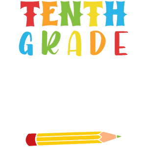 Tenth Grade Pencil T-Shirt Design