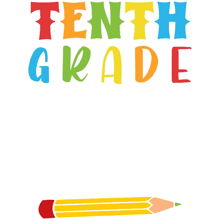 Tenth Grade Pencil T-Shirt Design