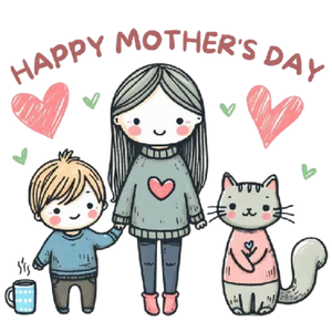 Happy Mother's Day Family Love - DTF Transfer