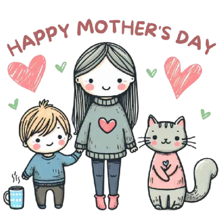 Happy Mother's Day Family Love - DTF Transfer
