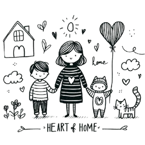 Family of Four: Heart of Home