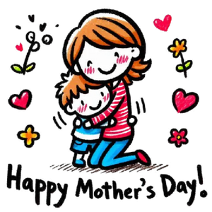 Happy Mother's Day Kisses