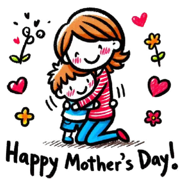 Happy Mother's Day Kisses
