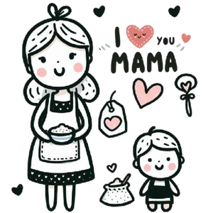 I Love You Mama with a Little Baby