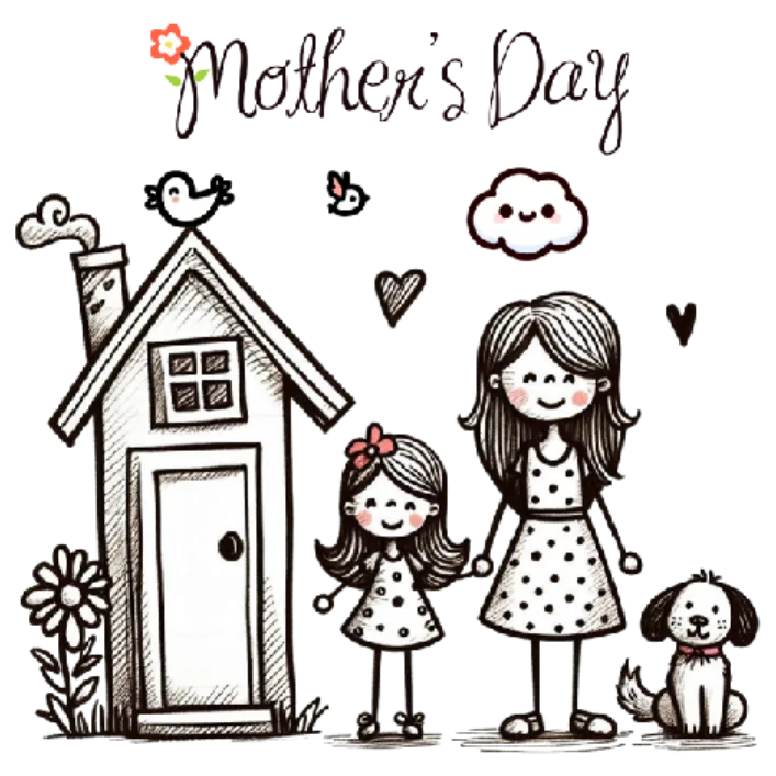 Mother's Day Love and Happiness