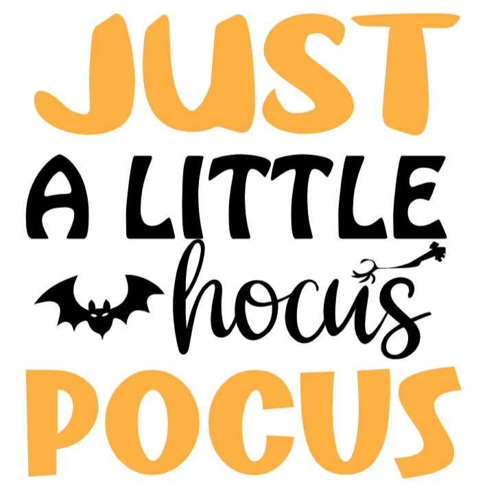 A Little Hocus Pocus Halloween Costume T-Shirt Design for Women and Girls