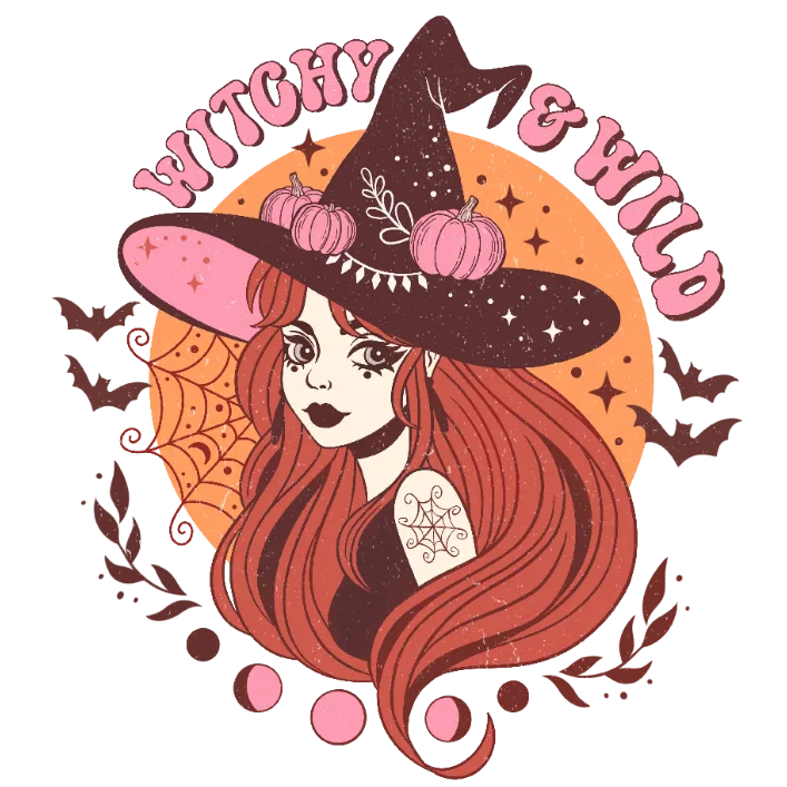 Witchy Woman Halloween T-Shirt
