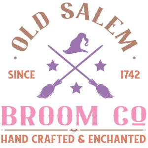 Old Salem Broom Co Hand Crafted and Enchanted Logo