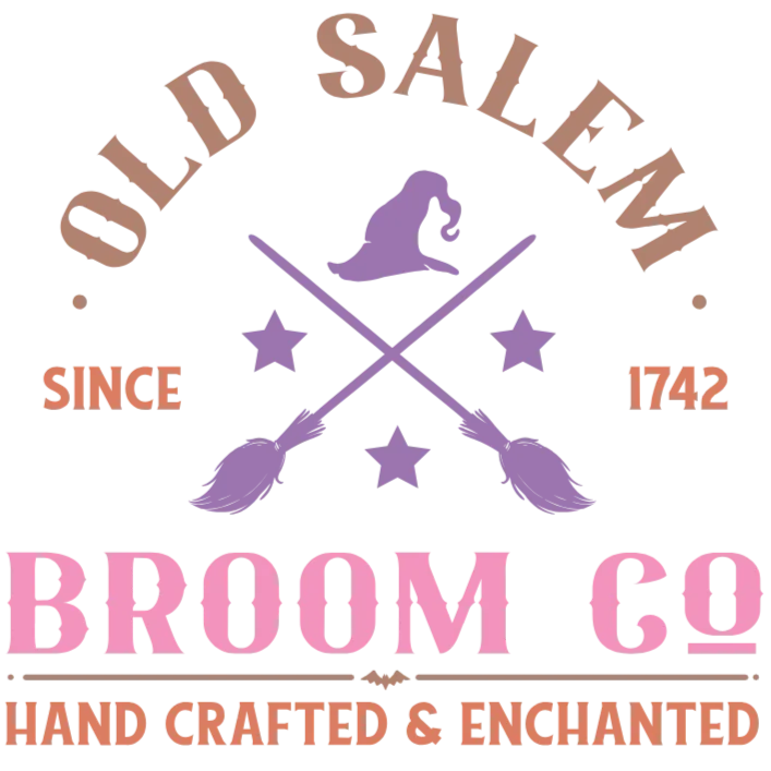 Old Salem Broom Co Hand Crafted and Enchanted Logo