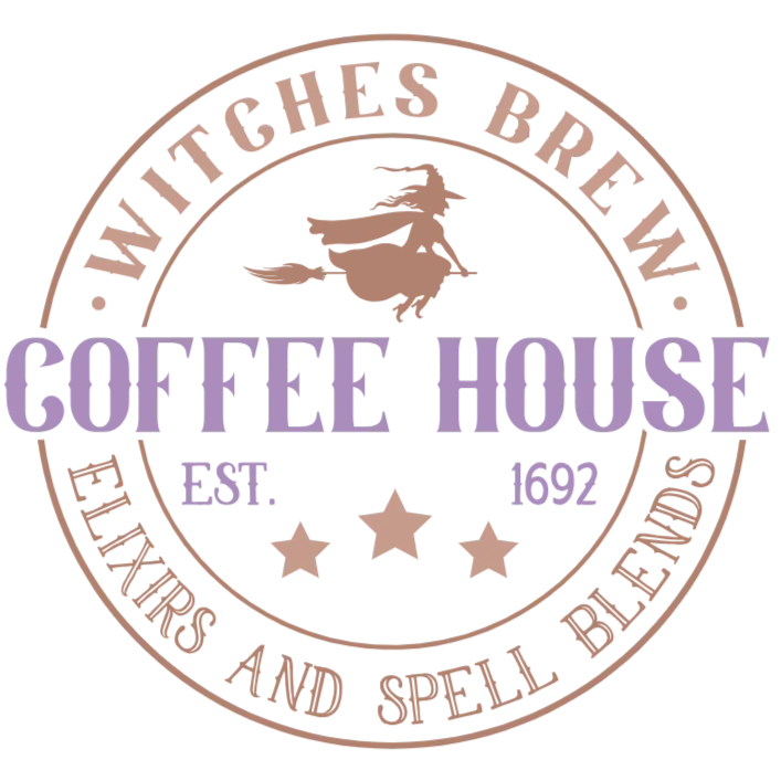 Witches Brew Coffee House DTF Transfer for Apparel