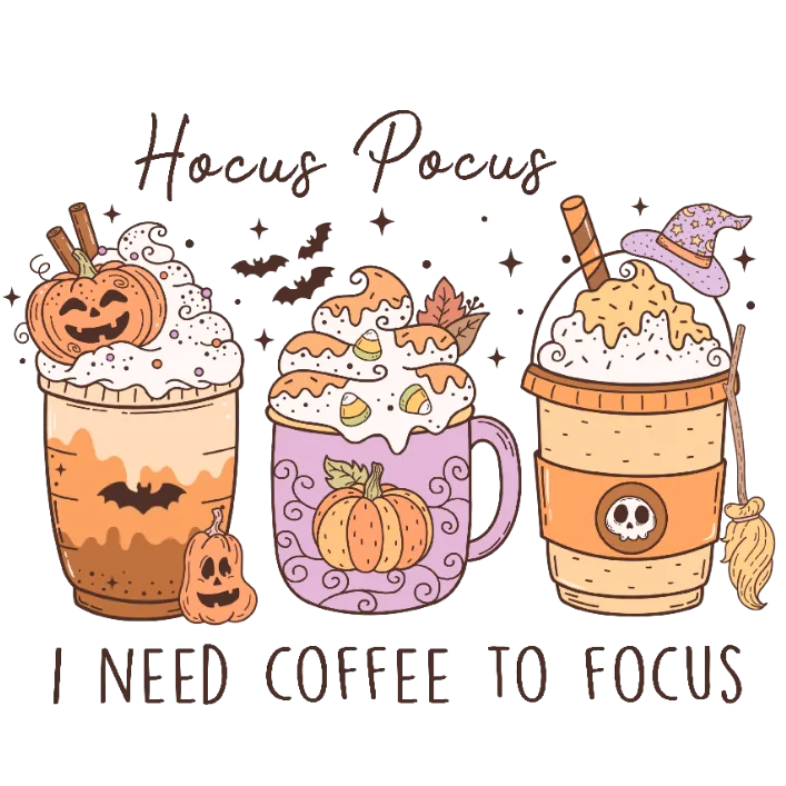 Hocus Pocus I Need Coffee To Focus