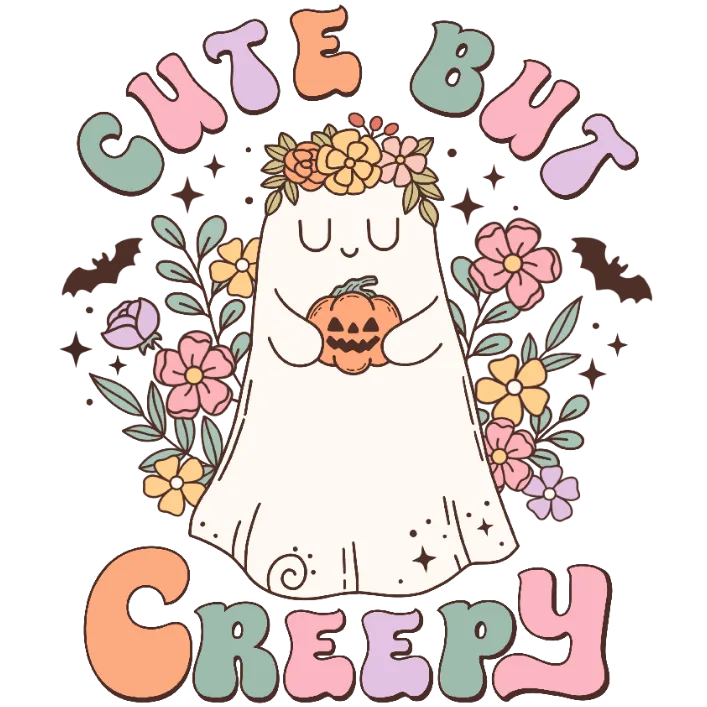 Cute But Creepy Ghost T-Shirt