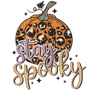 Spooky Pumpkin DTF Transfer