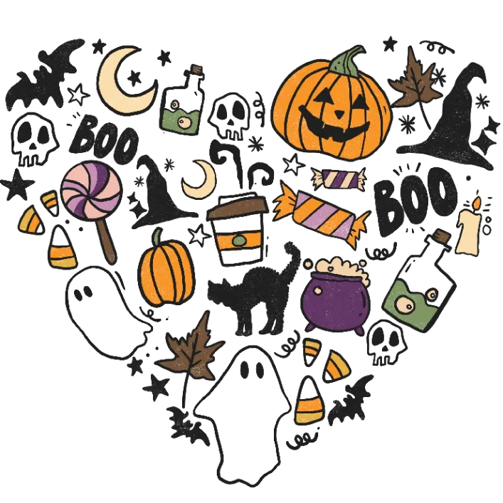 Halloween Doodles Collection