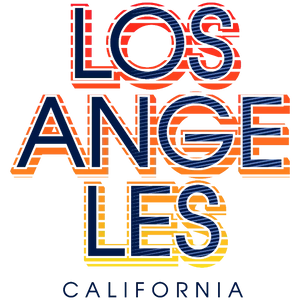 Los Angeles California Graphic