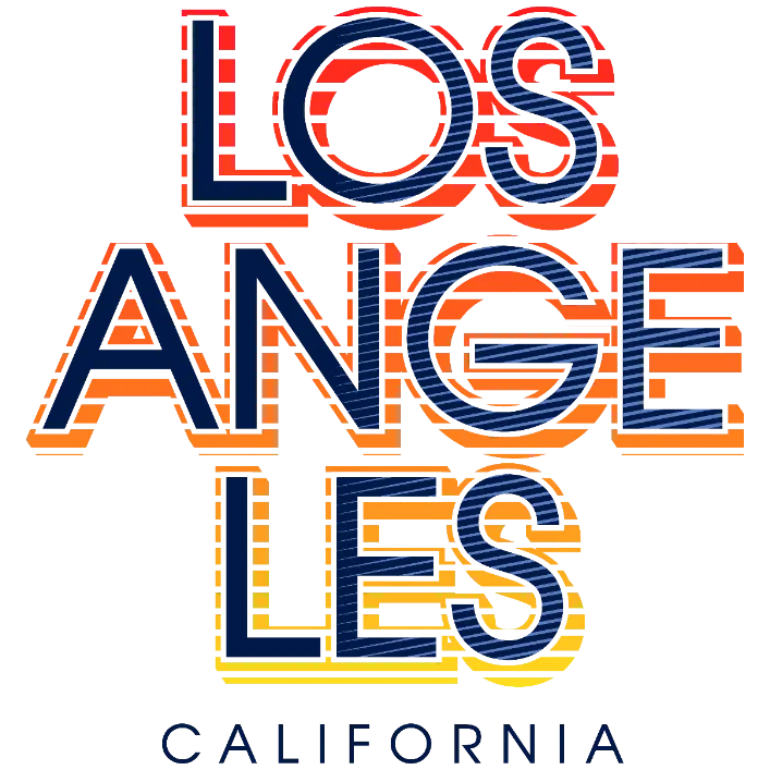 Los Angeles California Graphic
